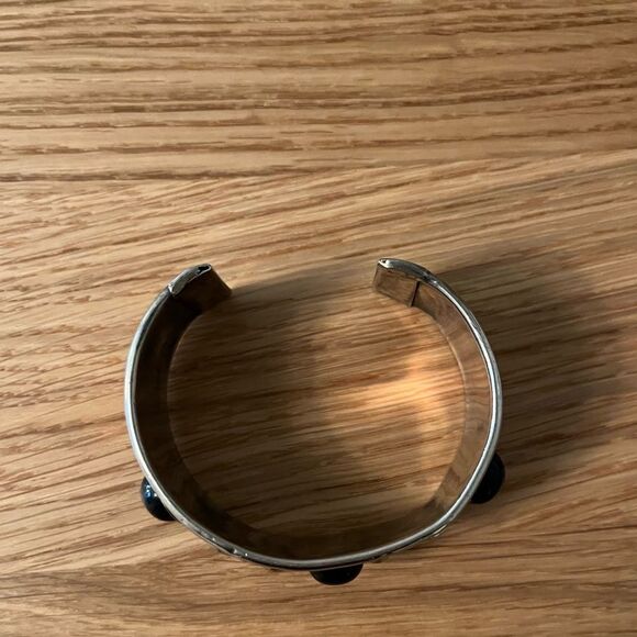 Vingate silver tone tribal cuff - Picture 3 of 5